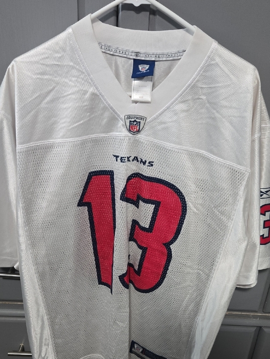 NFL Other - NFL White OnField Equipment Jersey with Blue Tag